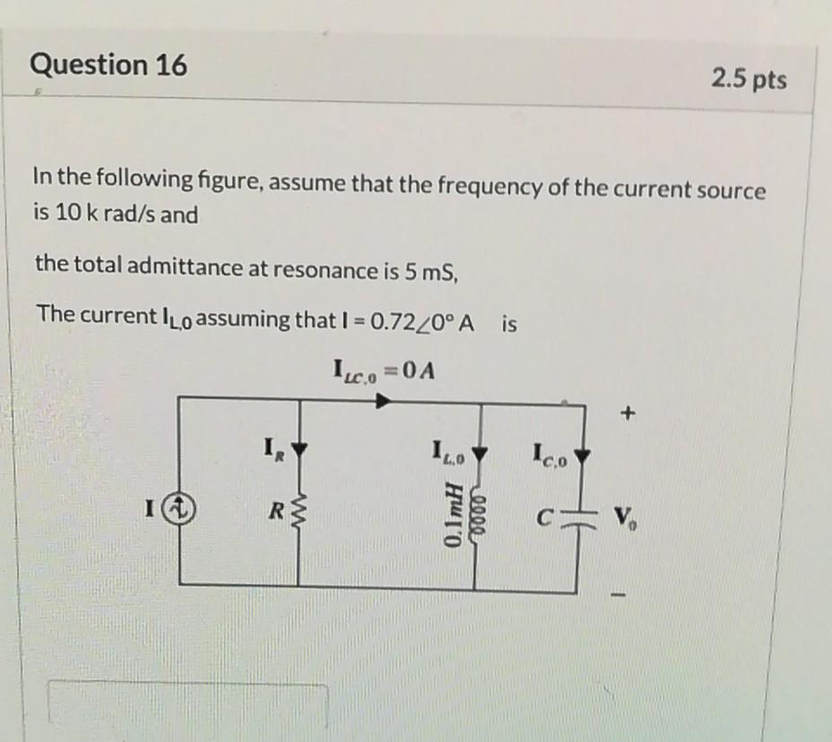 Solved Question 15 2.5 pts In the following figure, assume | Chegg.com