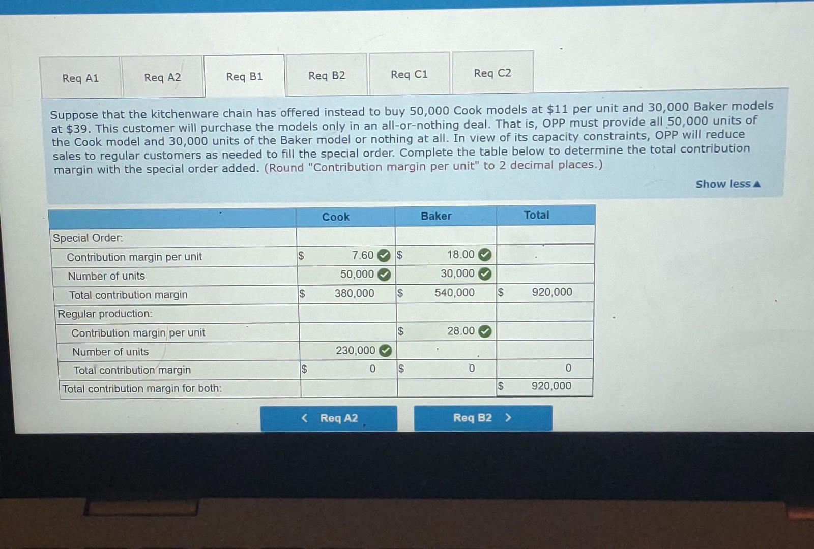 Solved I only need help figuring out the one in column 2 | Chegg.com