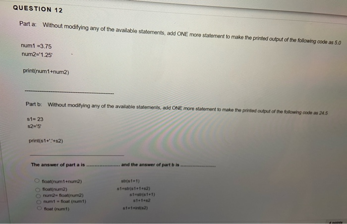 Solved What does the following python expression evaluate | Chegg.com