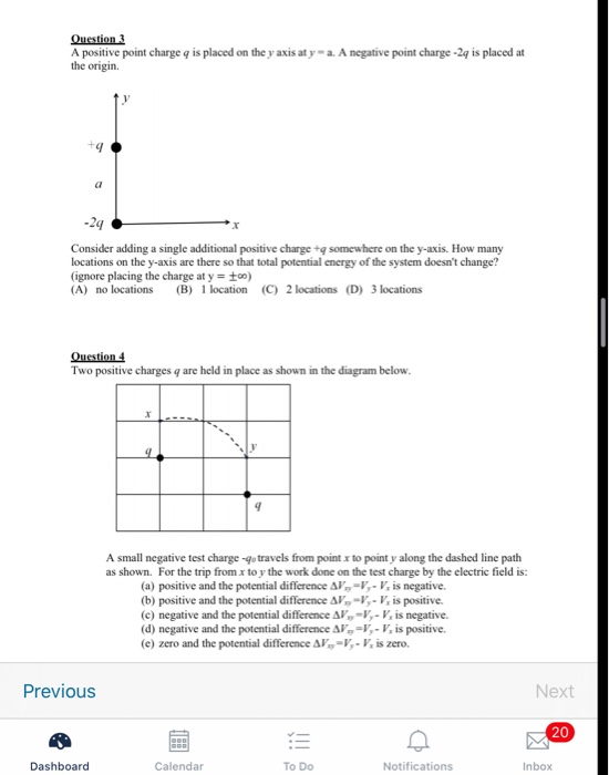 Solved Question 3 A positive point charge q is placed on the | Chegg.com