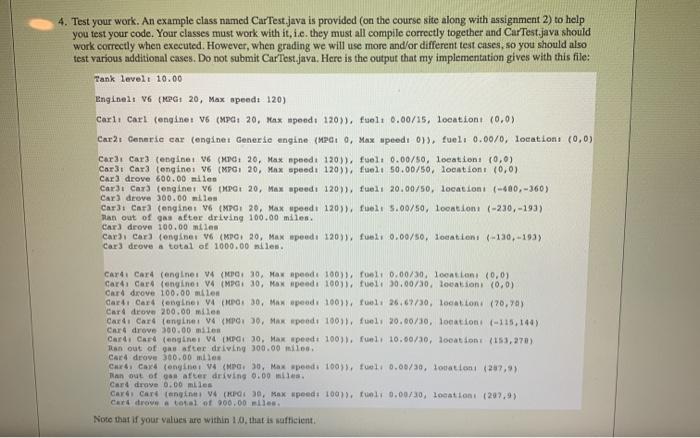 In this assignment, you will create a Java program | Chegg.com