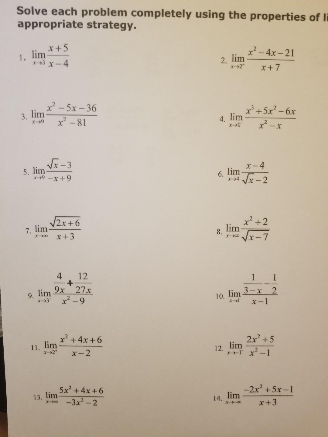Solved Solve each problem completely using the properties of | Chegg.com