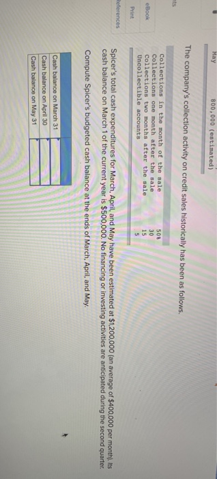 Solved Help Save & Exit Submit Check my work On March 1 of | Chegg.com