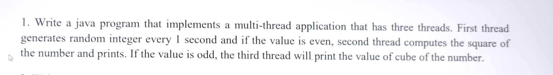 Solved Please help me: Write a java program that implements | Chegg.com