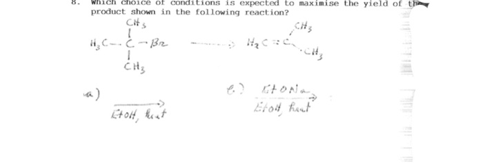 Solved 6 What is the major product of the following | Chegg.com