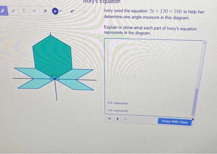 solved-ivory-used-the-equation-2x-120-180-to-help-her-chegg