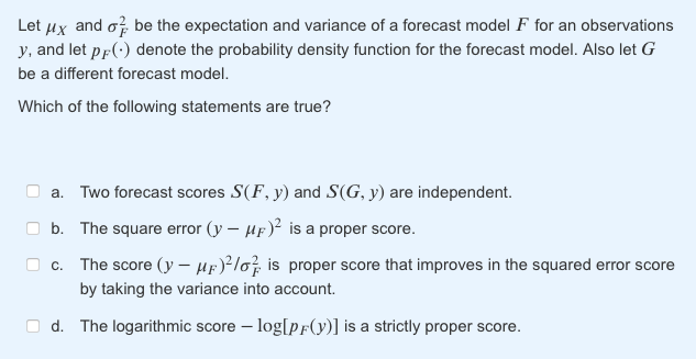 Solved Let μx ﻿and σF2 ﻿be the expectation and variance of a | Chegg.com