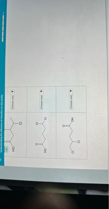 Solved Rank the following organic molecules in order of | Chegg.com