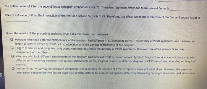 Solved 4. Determining main effects and interactions in a | Chegg.com