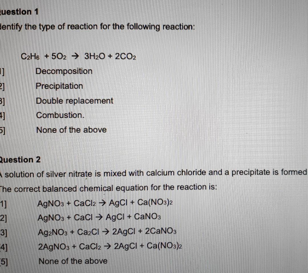 Phản ứng giữa C2H6 và AgNO3