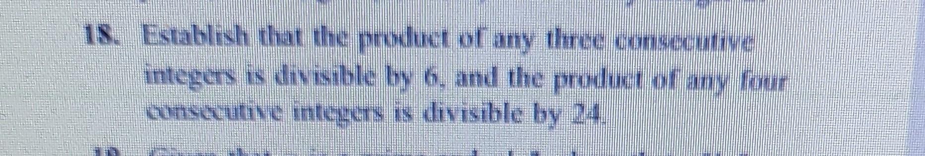 the product of two consecutive even integers is divisible by