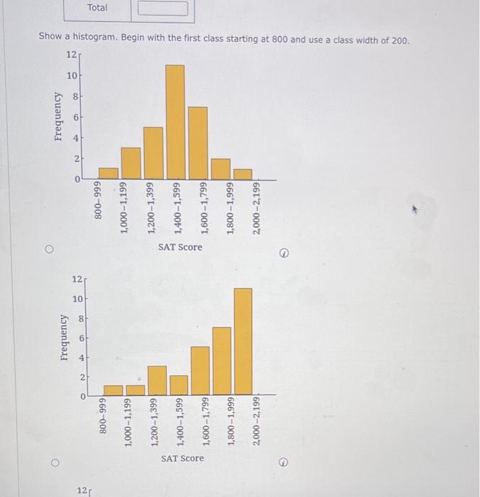 Solved The SAT is a standardized test used by many colleges | Chegg.com