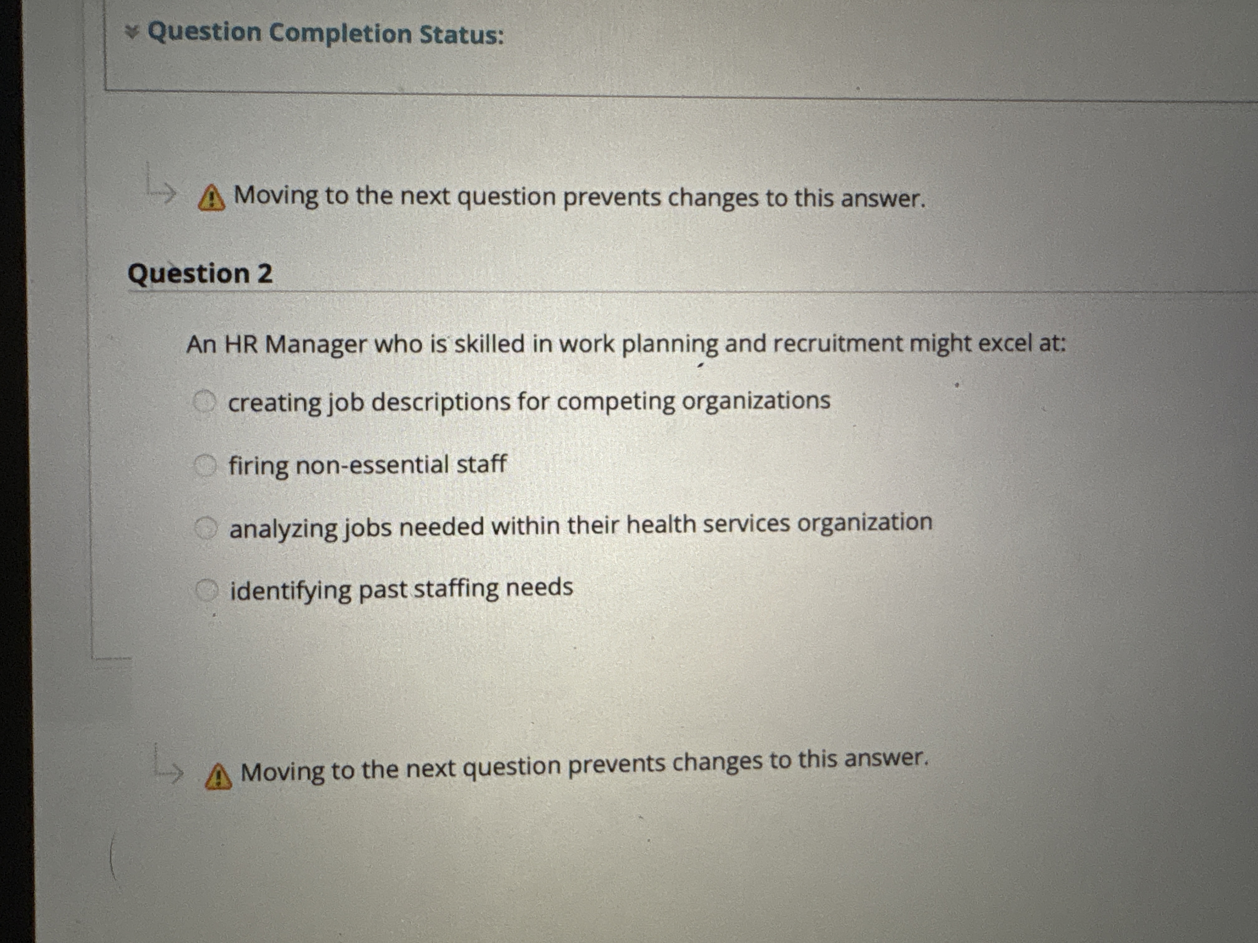 Solved Question Completion Status:Moving to the next | Chegg.com