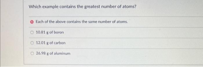 which element has the greatest number of atoms agno3
