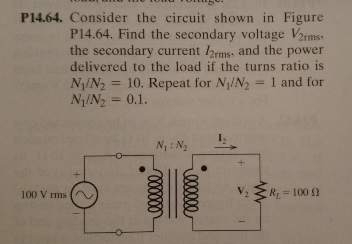 Solved P14.64. Consider the circuit shown in Figure P14.64. | Chegg.com