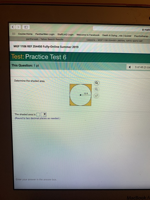 Solved 0 Math Course Home Panther Web Login Staffing Logi