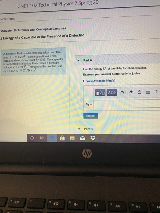 Solved GNET 102 Technical Physics 2 Spring 20 yurse Home | Chegg.com