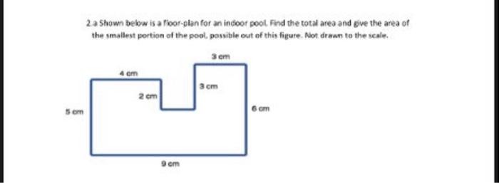 Solved 2a Shown below is a foor-slan for an indoor pool. | Chegg.com