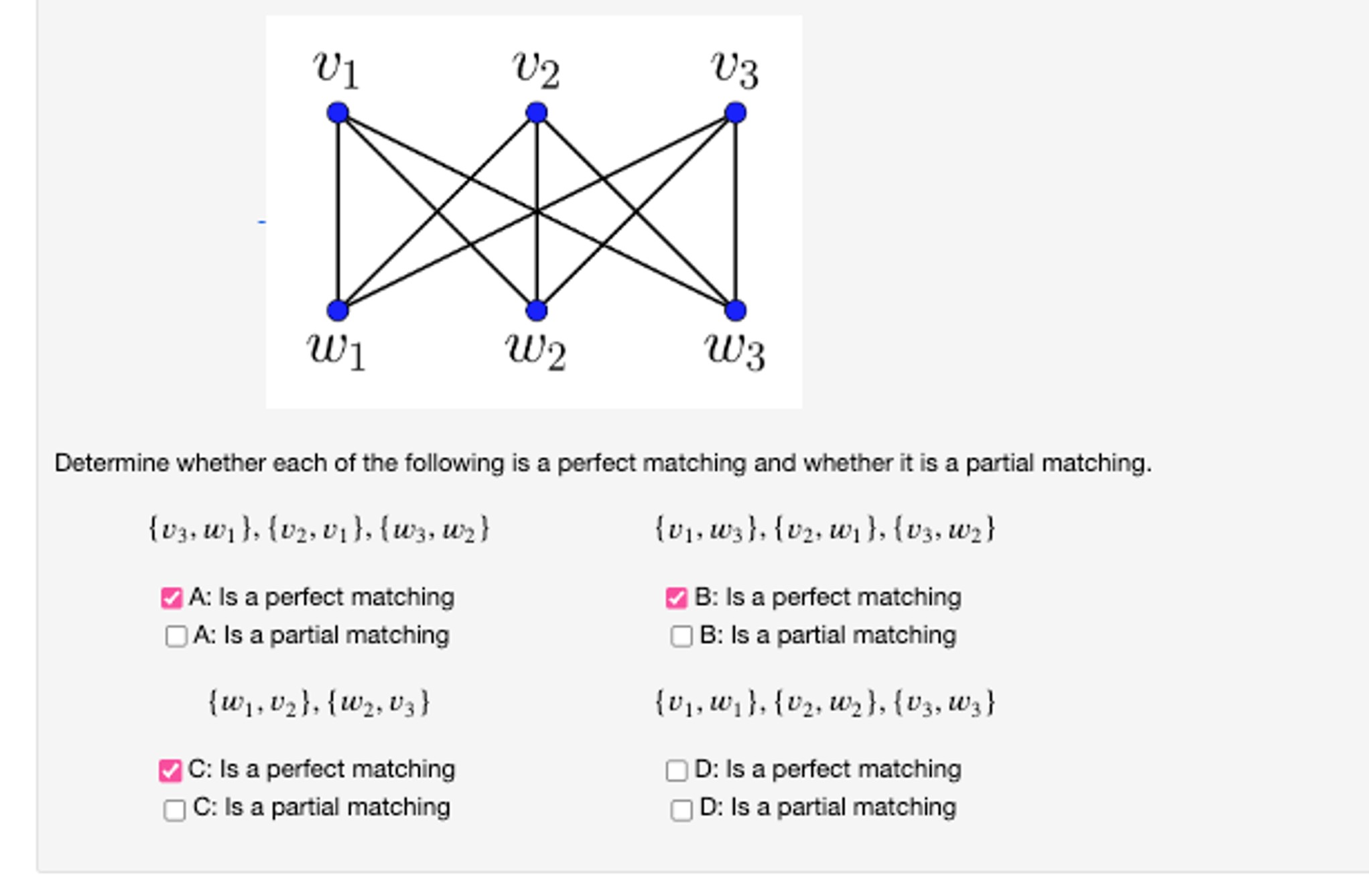 Solved Determine whether each of the following is a perfect | Chegg.com