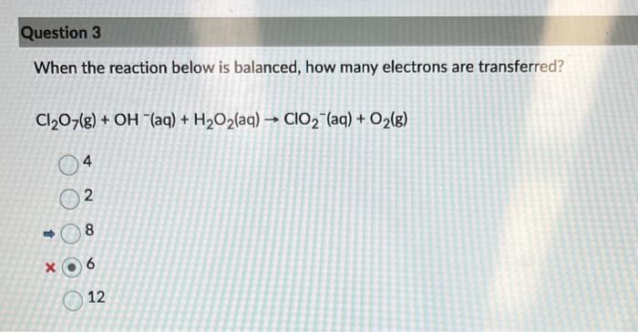 Solved When the reaction below is balanced, how many | Chegg.com