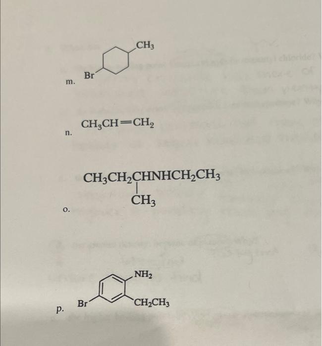 Solved 6. What is the IUPAC name for the following | Chegg.com