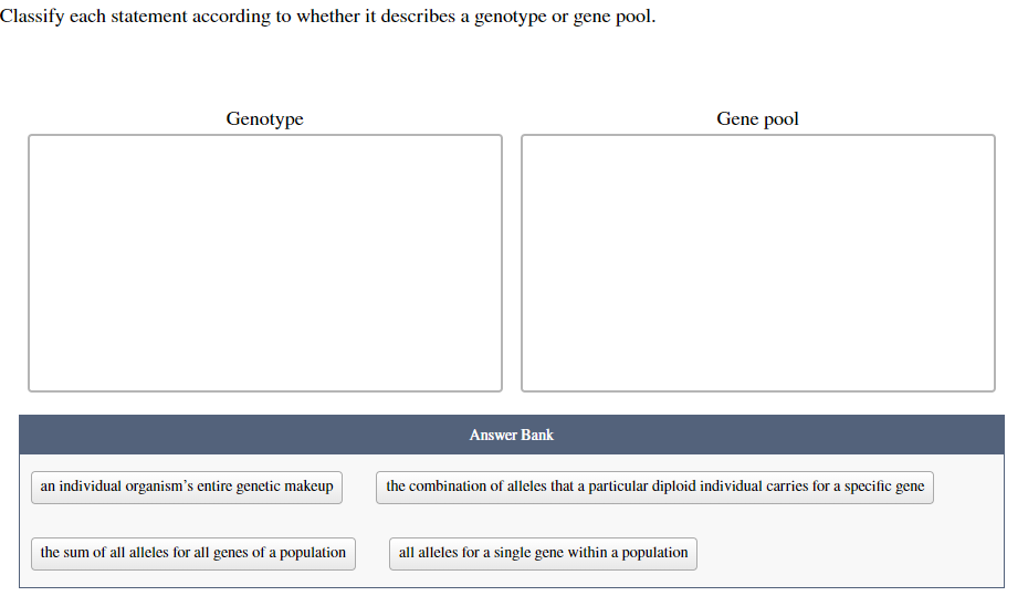 Solved Classify each statement according to whether it | Chegg.com