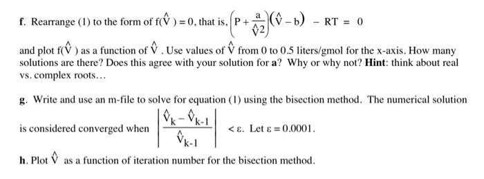 Solved F Rearrange 1 To The Form Of Flu 0 That Is Chegg Com