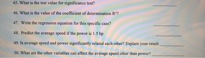 Solved An experiment is carried out to determine the | Chegg.com