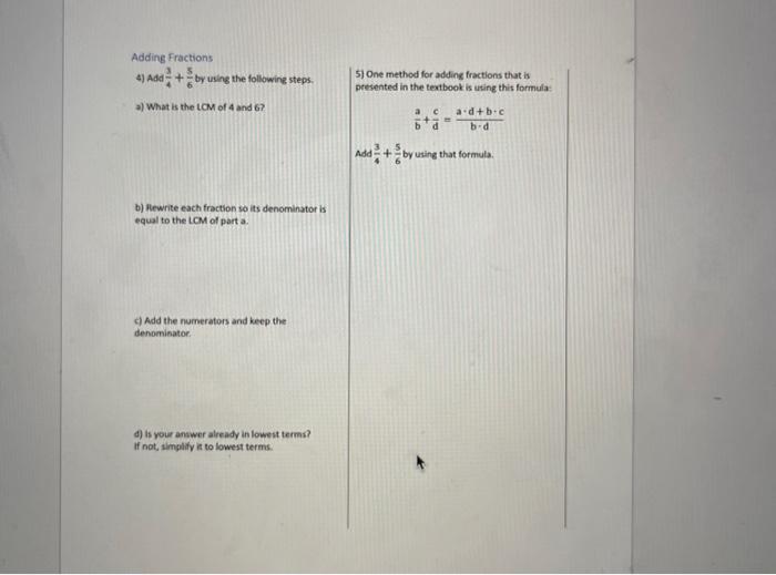 add 2 4 5 and 3 5 6 as a fraction