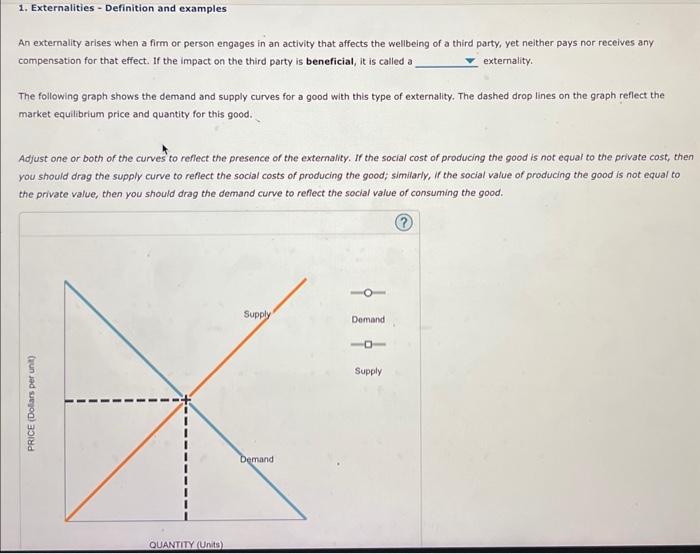 Solved An externality arises when a firm or person engages | Chegg.com