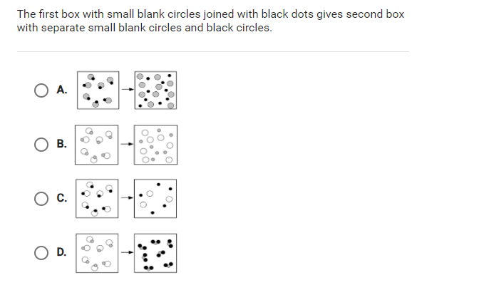 Solved The first box with small blank circles joined with | Chegg.com