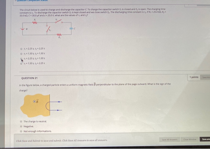 Solved Question completion Status The circuit below is used | Chegg.com
