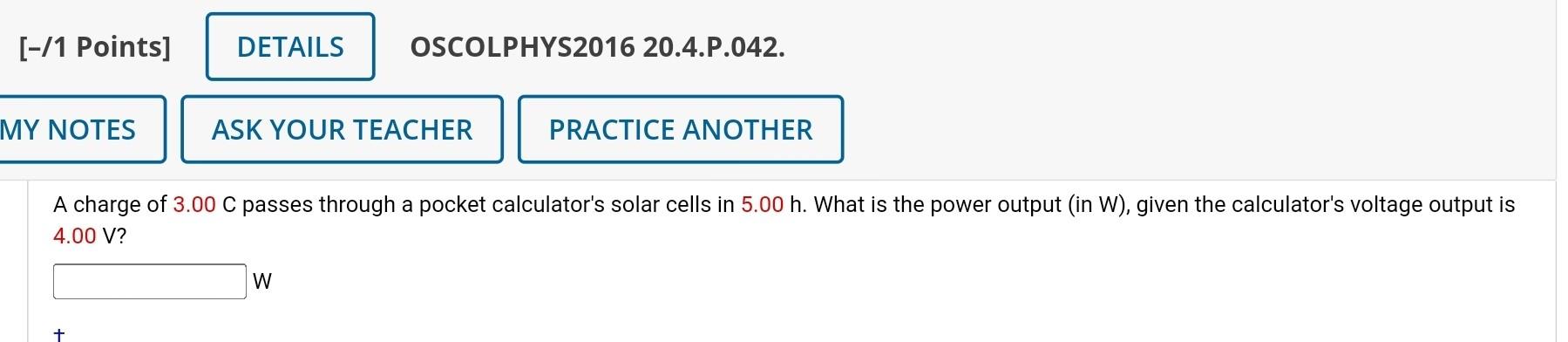 [ 1 Points] Oscolphys2016 20 4 P 042 A Charge Of