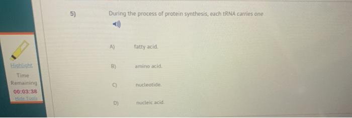 Solved Save 1) 1) After an mRNA molecule is constructed from | Chegg.com
