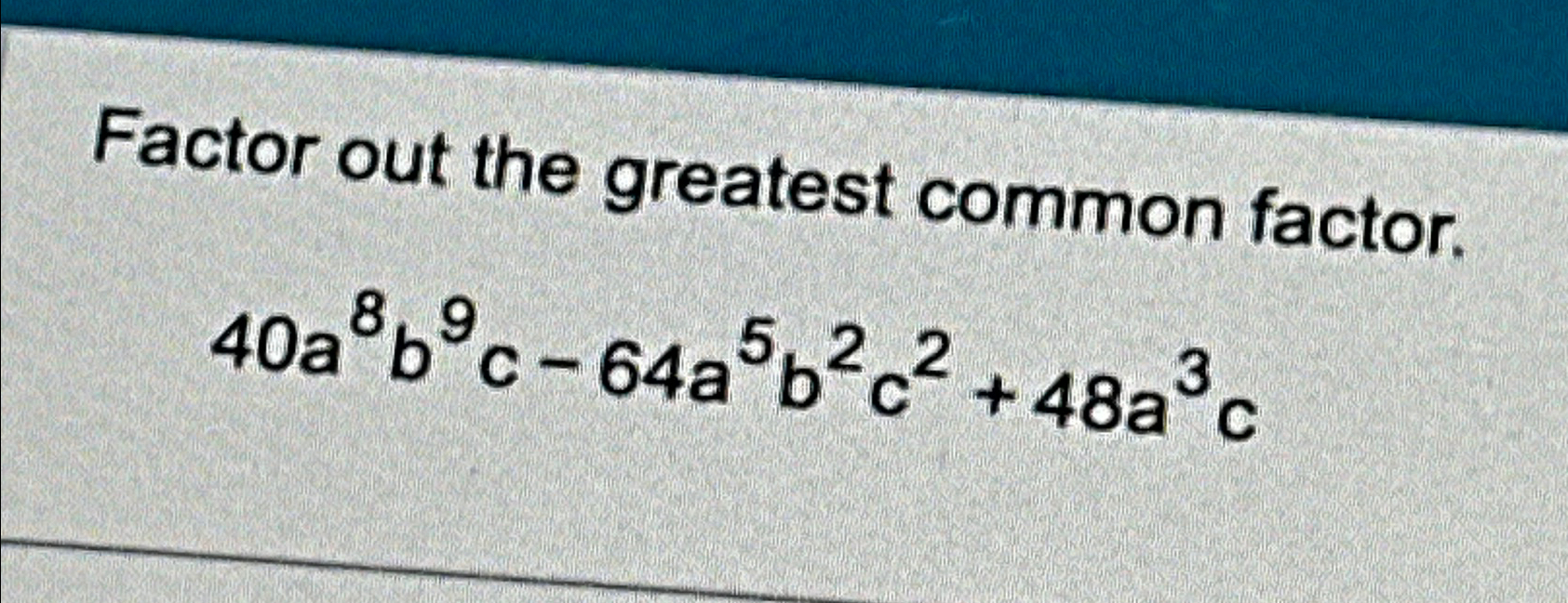 is 8 a common factor of 12 and 40