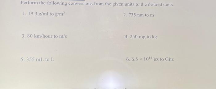 Conversion of 6.5 km 2025 h to m s