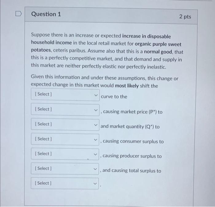 Solved Suppose there is an increase or expected increase in | Chegg.com