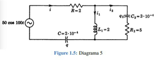 Current Differential Logic Example Solved Set up a system of differential equations for current | Chegg.com