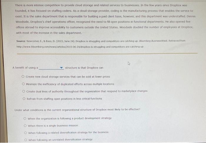 Solved which form of departmentalization is best of the | Chegg.com
