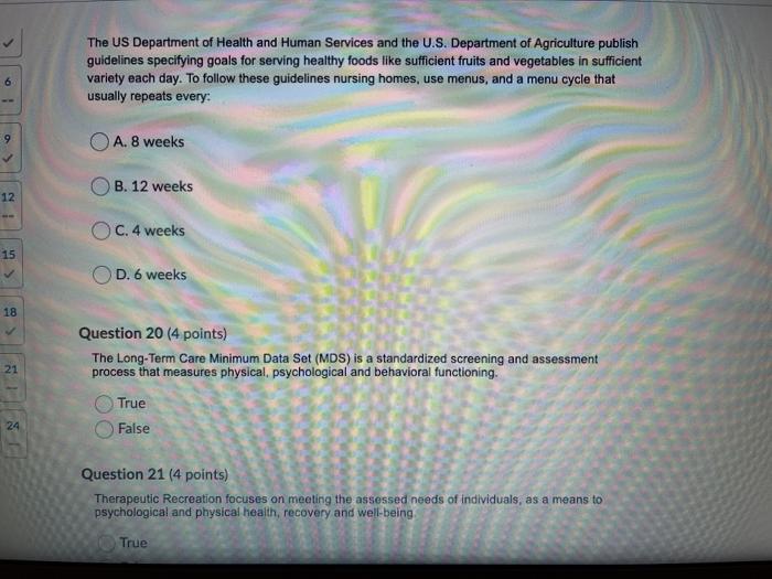 The US Department of Health and Human Services and the U.S. Department of Agriculture publish guidelines specifying goals for