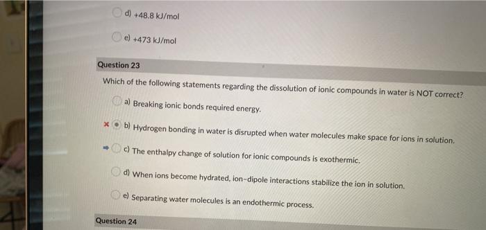 Solved The correct answes are shown, please explain why they | Chegg.com