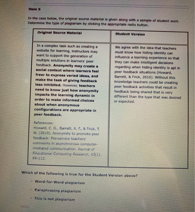 Copying homework assignments is wrong fact or opinion image