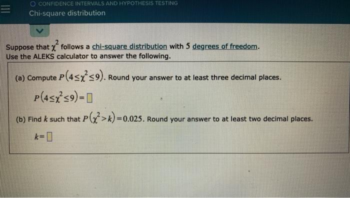 Solved O CONFIDENCE INTERVALS AND HYPOTHESIS TESTING | Chegg.com