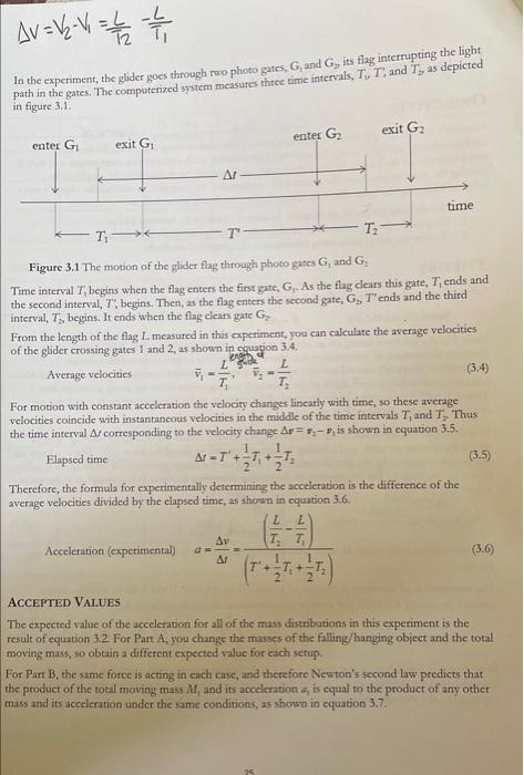 Solved Experiment 3: Newton's Second Law OBJECTIVES Newton's | Chegg.com