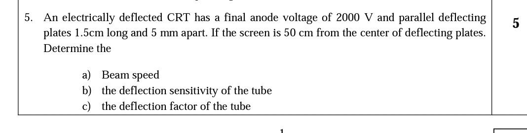 Solved The Following Values Were Obtained From The | Chegg.com