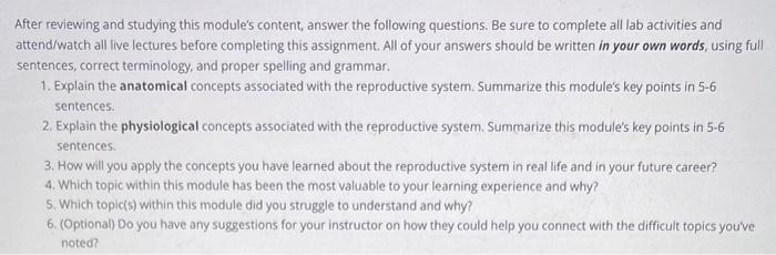 Solved Please help me answer ALL of the following questions | Chegg.com