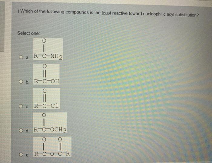 solved-which-of-the-following-compounds-is-the-least-chegg