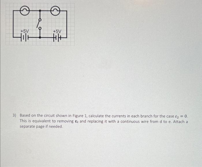 Solved 3) Based On The Circuit Shown In Figure 1, Calculate | Chegg.com