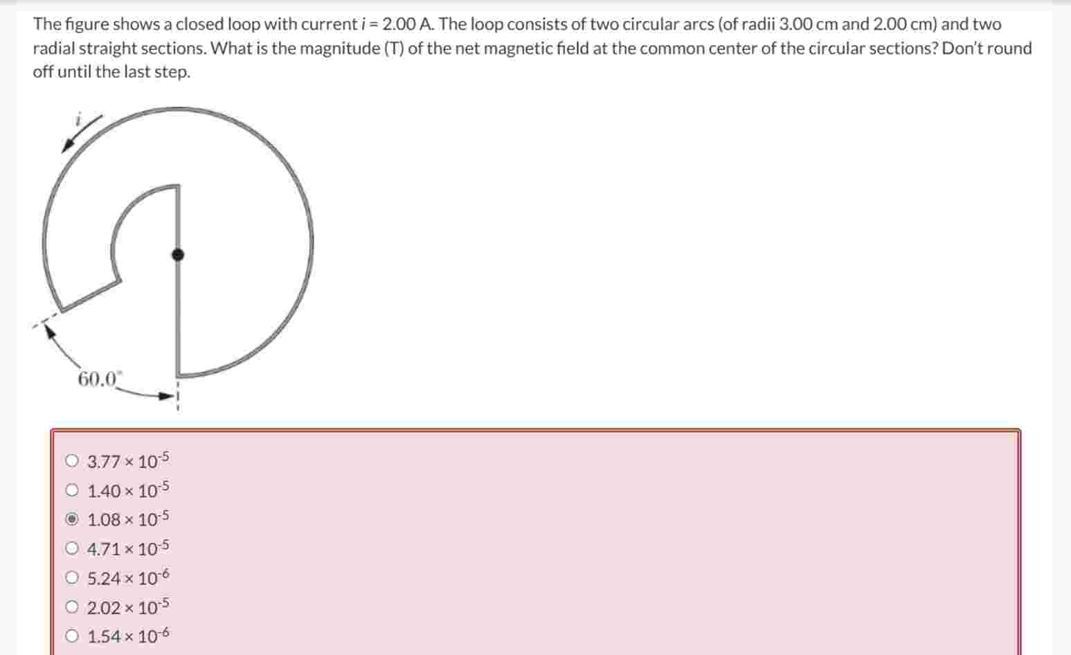 Solved The figure shows a closed loop with current \( | Chegg.com