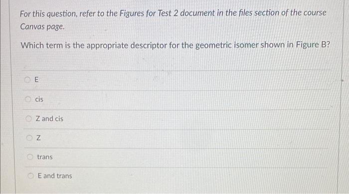 Solved Figure BFor This Question, Refer To The Figures For | Chegg.com